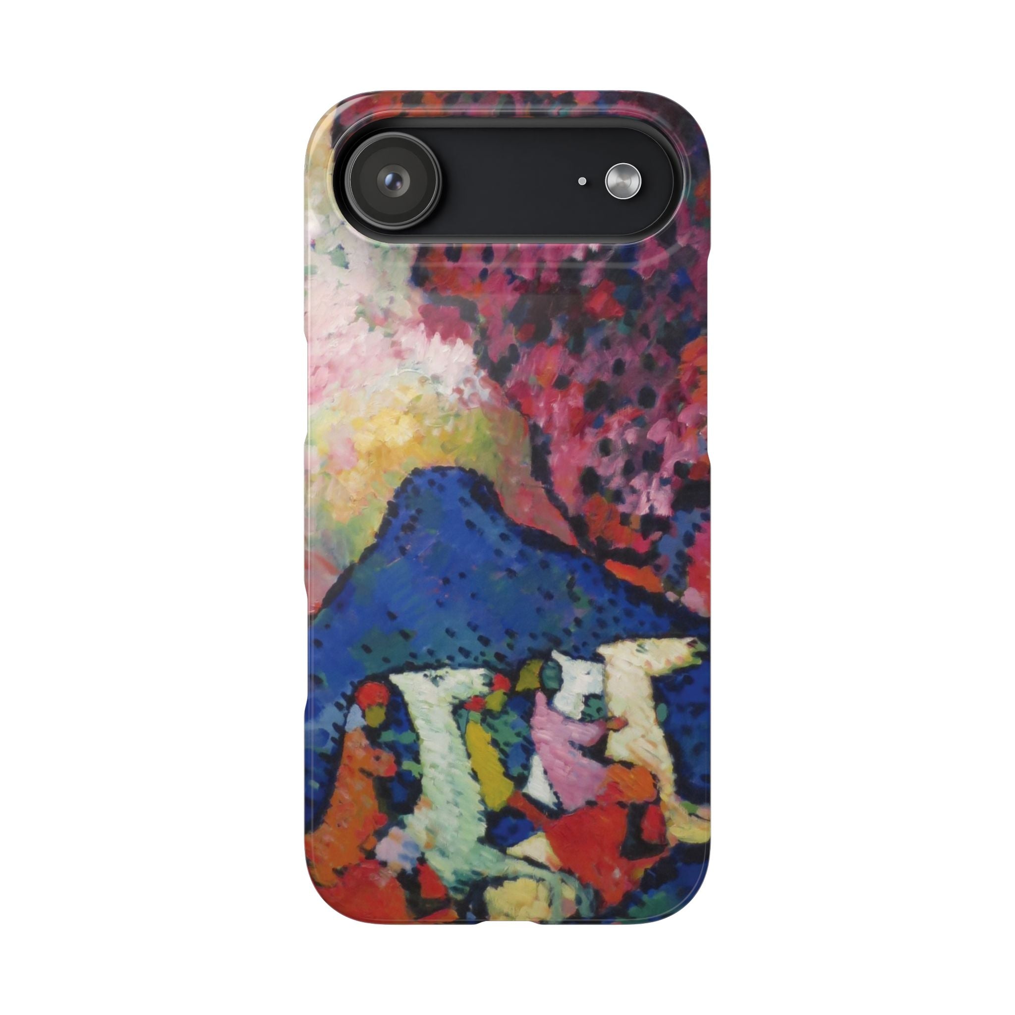 Blue Mountain by Vasily Kandinsky - iPhone Slim Case