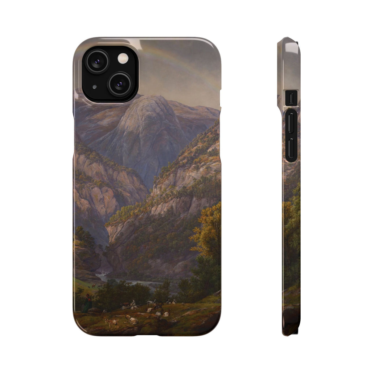 View from Stalheim by Johan Dahl - iPhone Slim Case