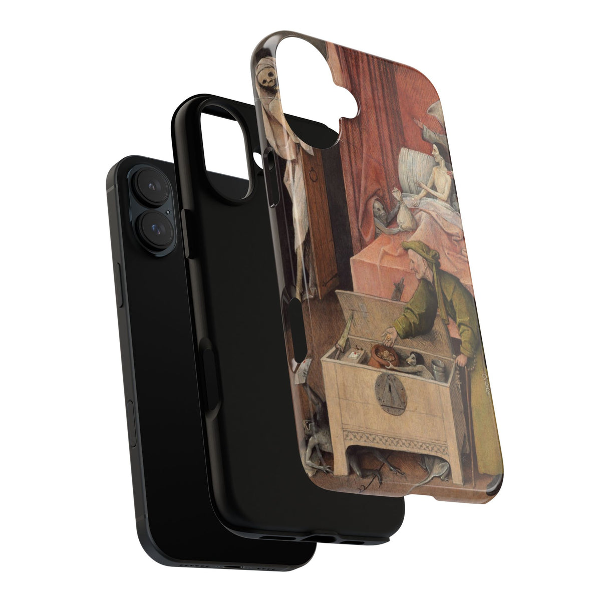 The Death of the Miser by Hieronymus Bosch - iPhone Tough Case