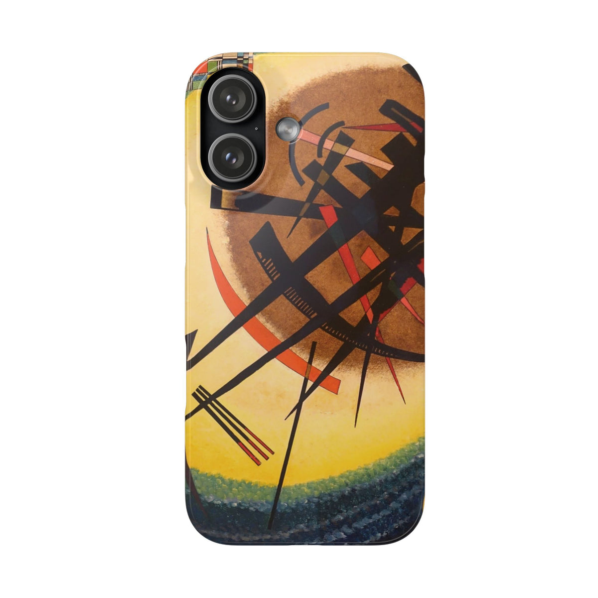 In the Bright Oval by Vasily Kandinsky - iPhone Slim Case