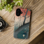 Plum Estate Kameido by Utagawa Hiroshige - iPhone Tough Case