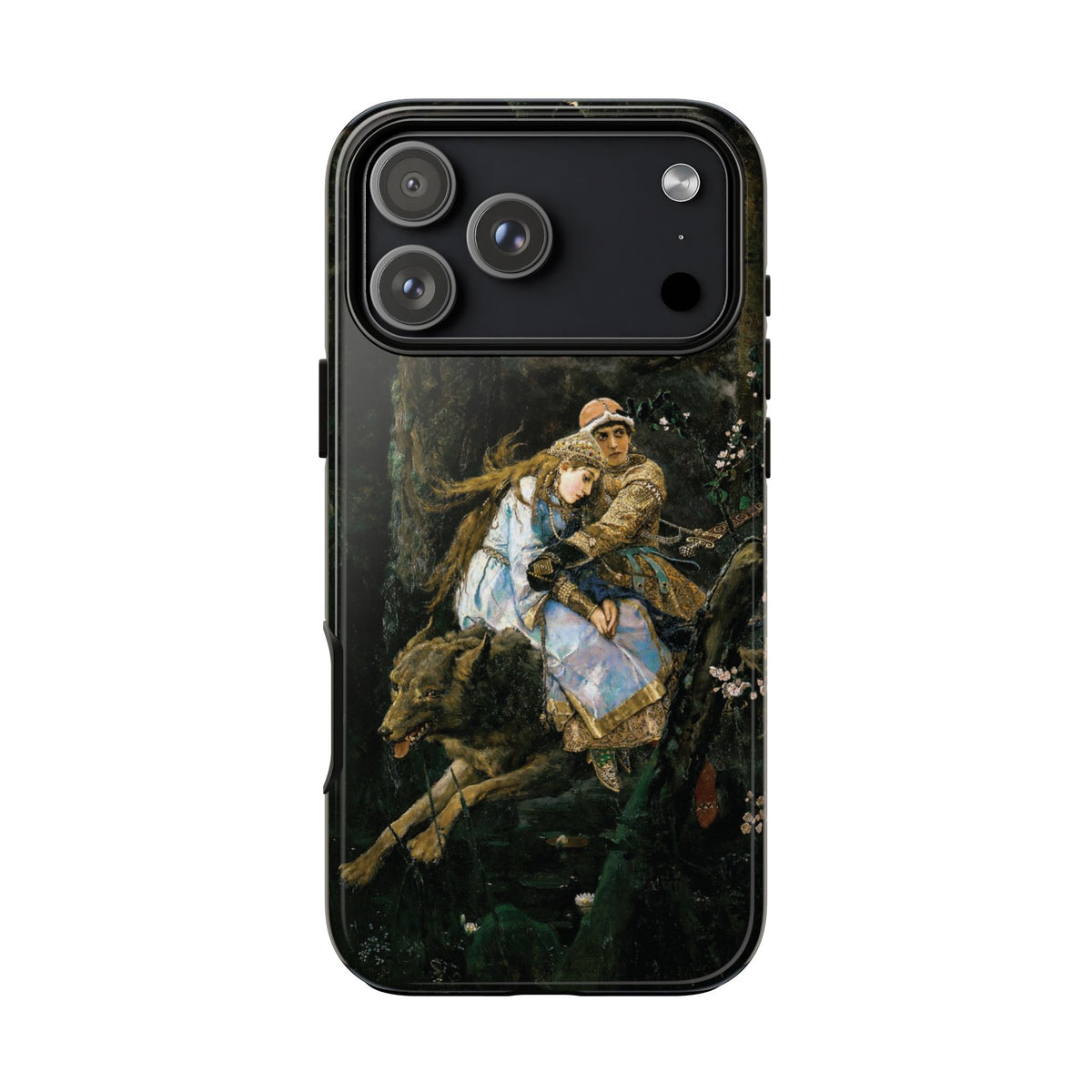 Ivan Tsarevich Riding the Grey Wolf by Viktor Vasnetsov - iPhone Tough Case