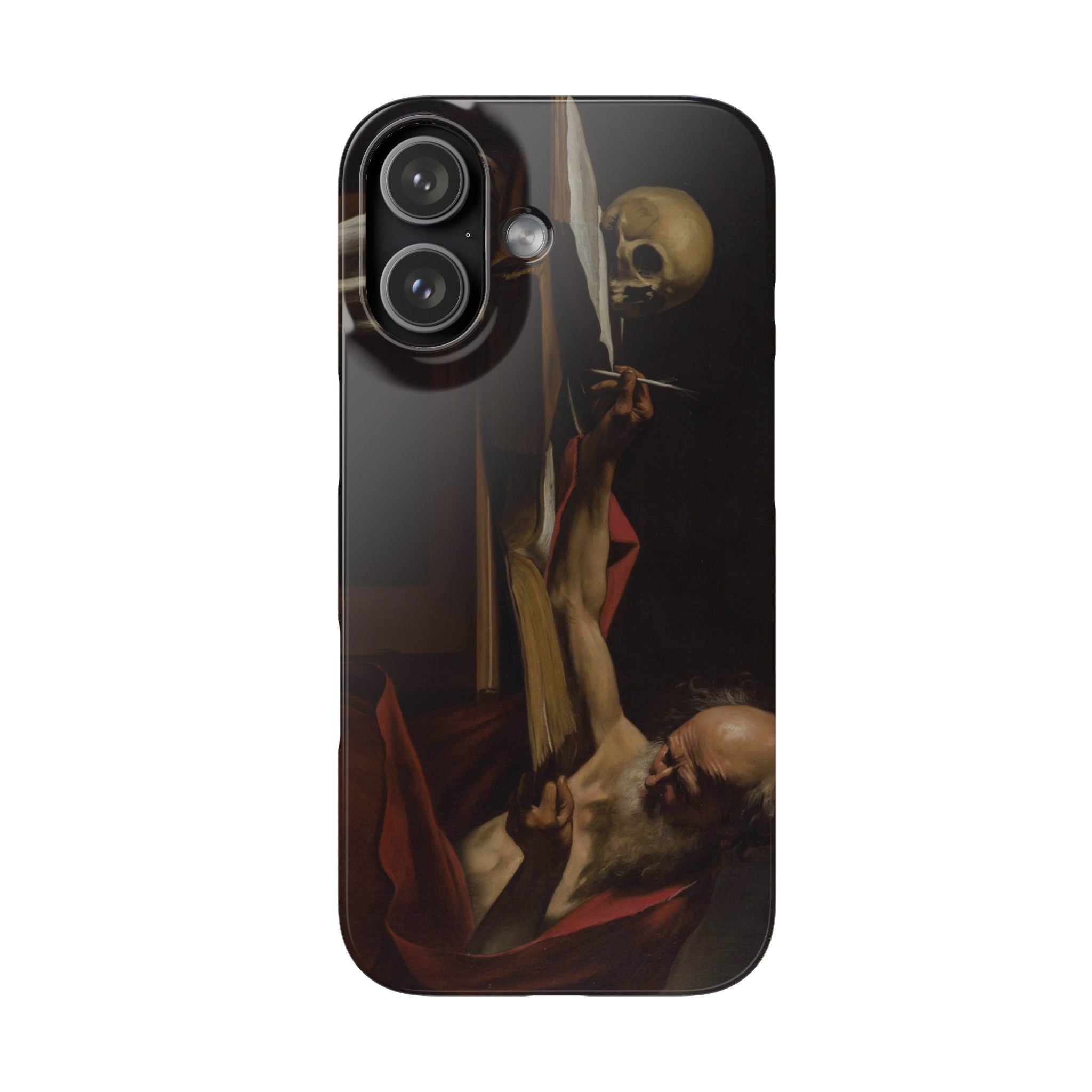 San Girolamo Scrivente by Caravaggio - iPhone Slim Case