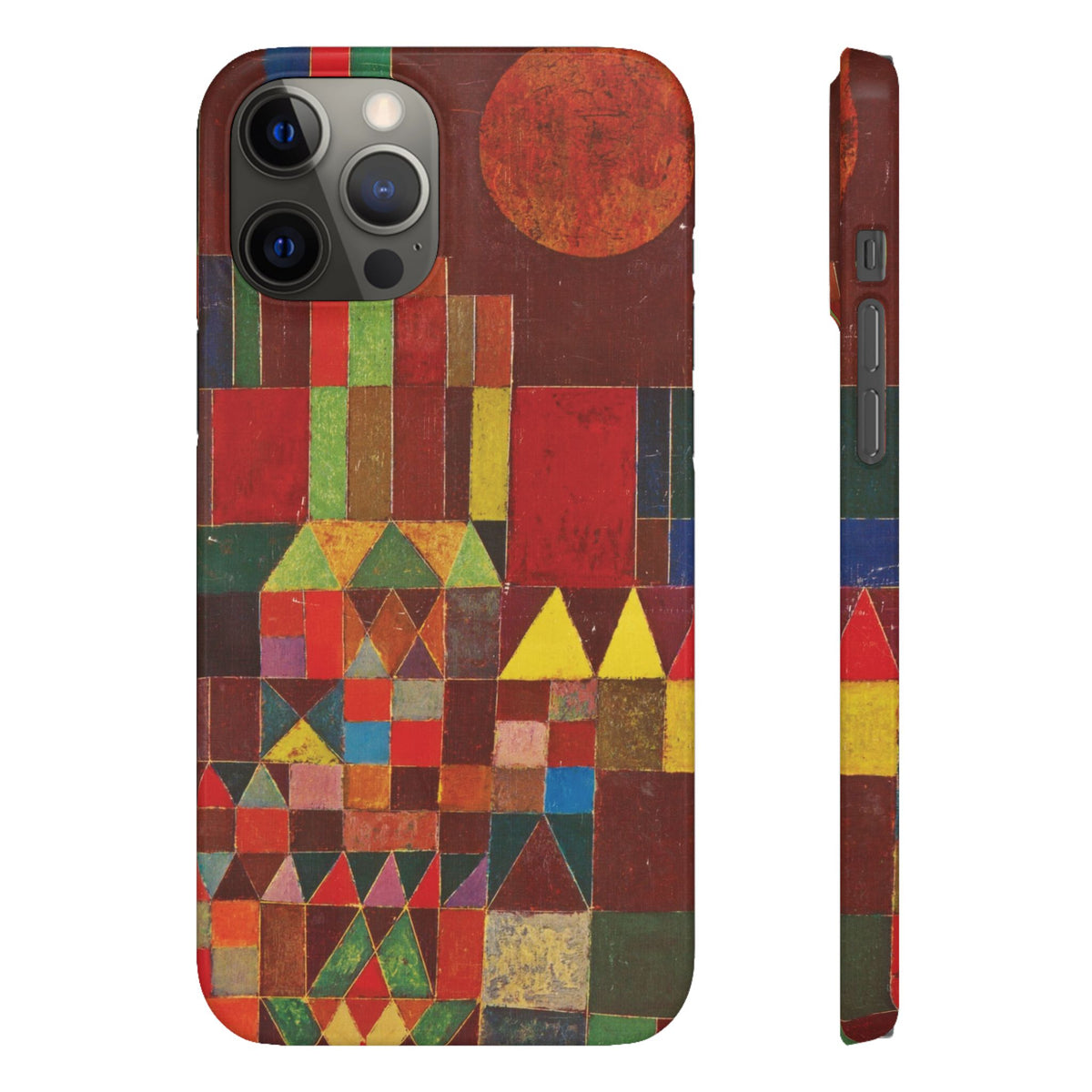 Castle and Sun by Paul Klee - iPhone Slim Case