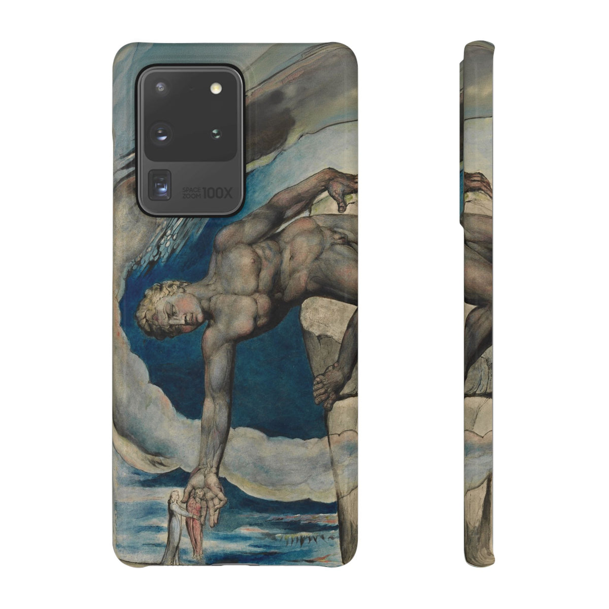Antaeus setting down Dante and Virgil in the Last Circle of Hell by William Blake - Samsung Slim Case