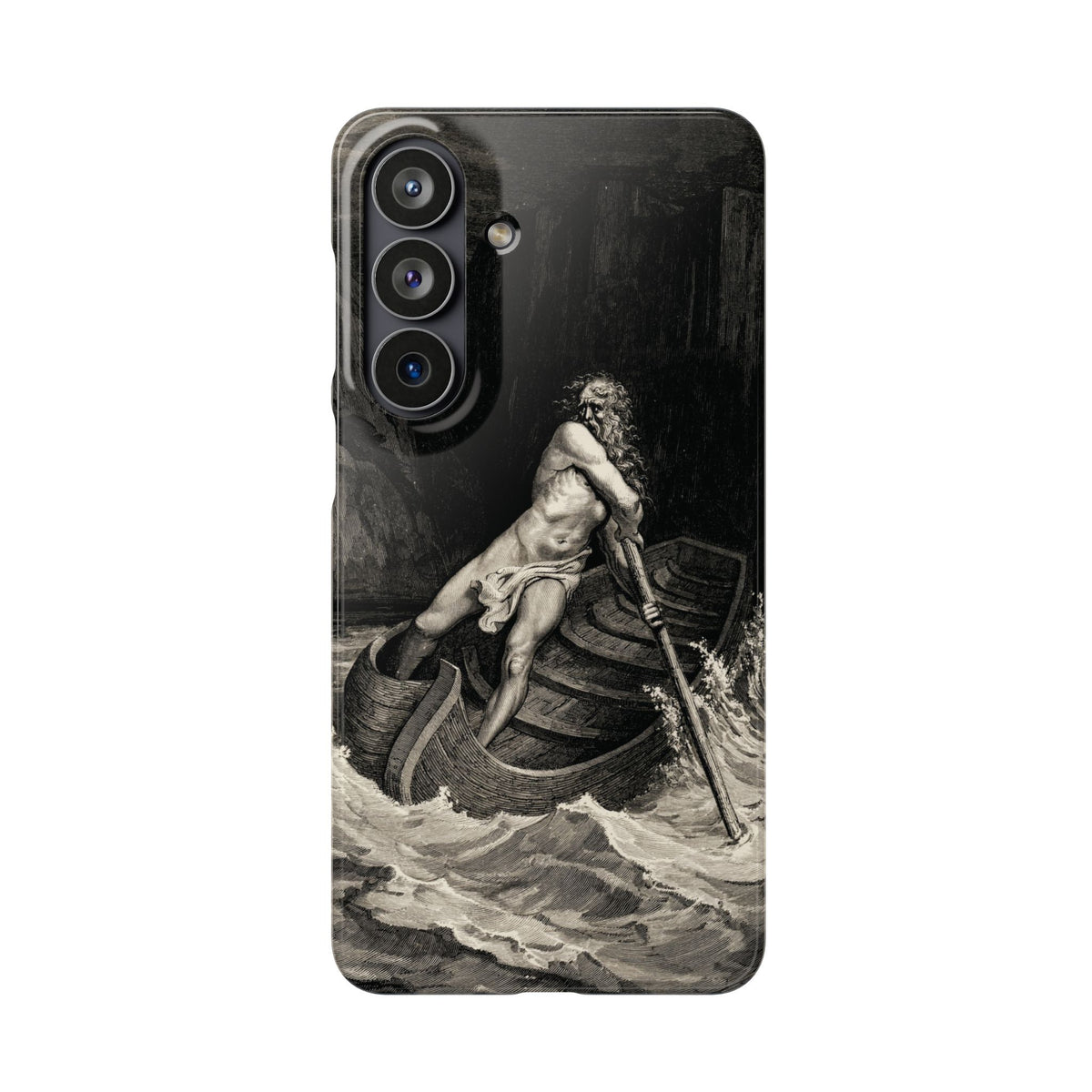 Canto III – Charon by Gustave Doré - Samsung Slim Case