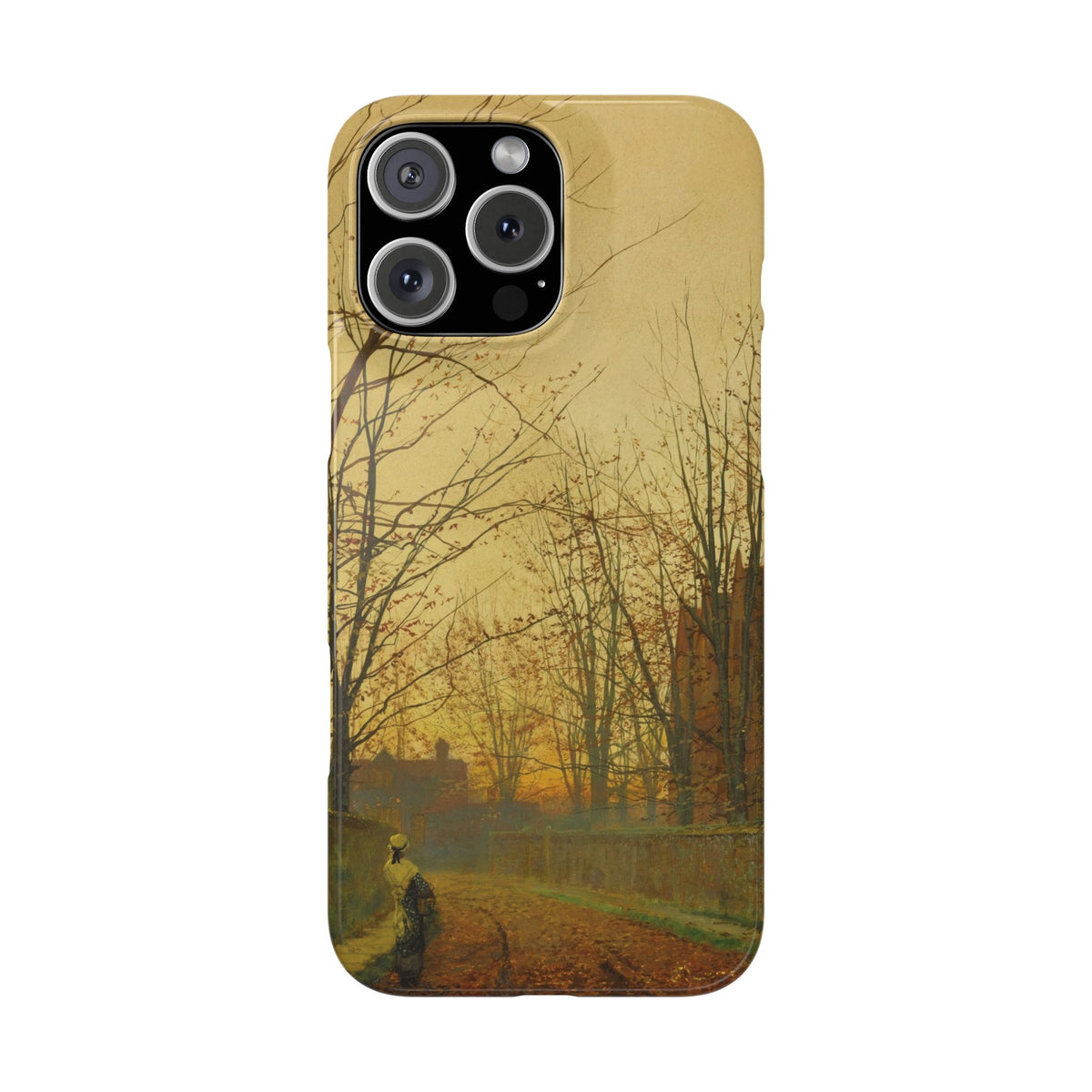 Late October 1882 by John Atkinson Grimshaw - iPhone Slim Case