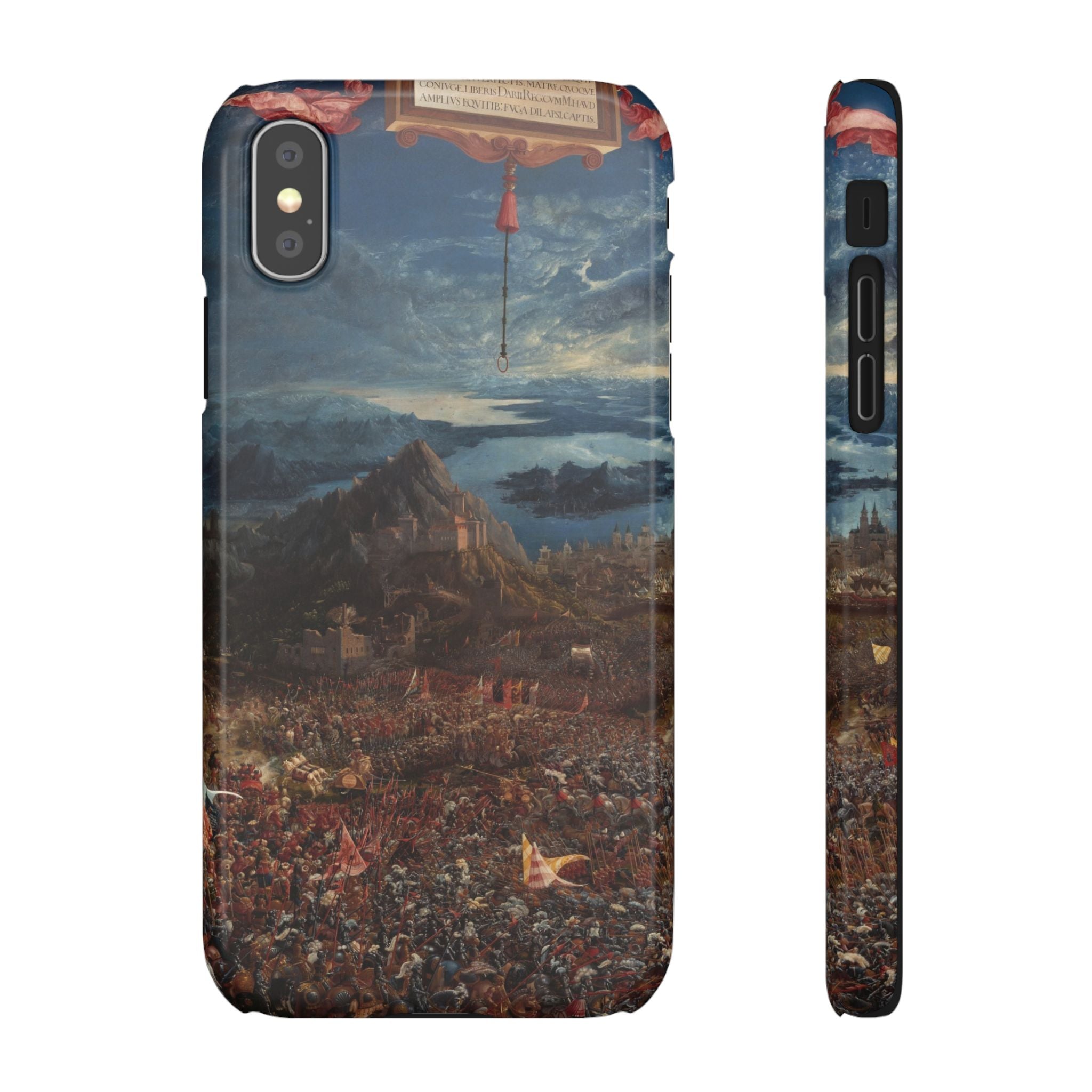 The Battle of Alexander at Issus by Albrecht Altdorfer - iPhone Slim Case