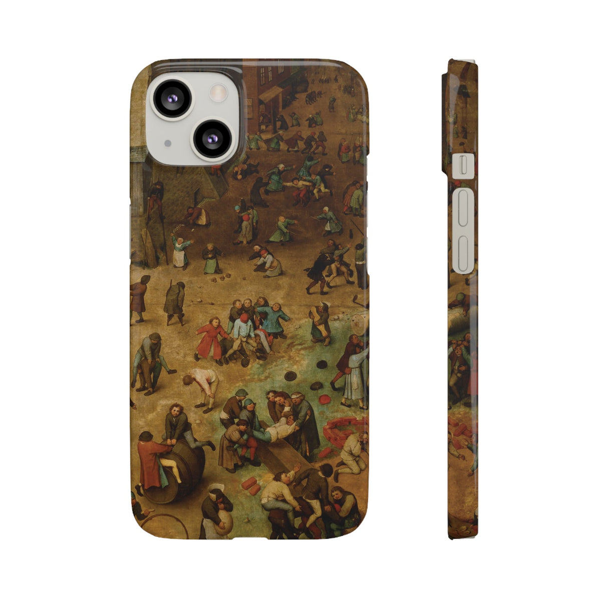 Childrens Games by Pieter Bruegel the Elder - iPhone Slim Case