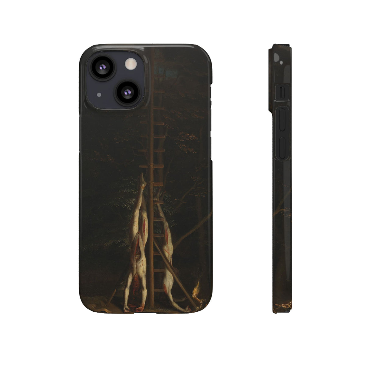 The Corpses of the De Witt Brothers by Jan de Baen - iPhone Slim Case