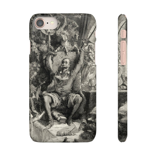 Don Quixote and His Visions by Gustave Doré - iPhone Slim Case
