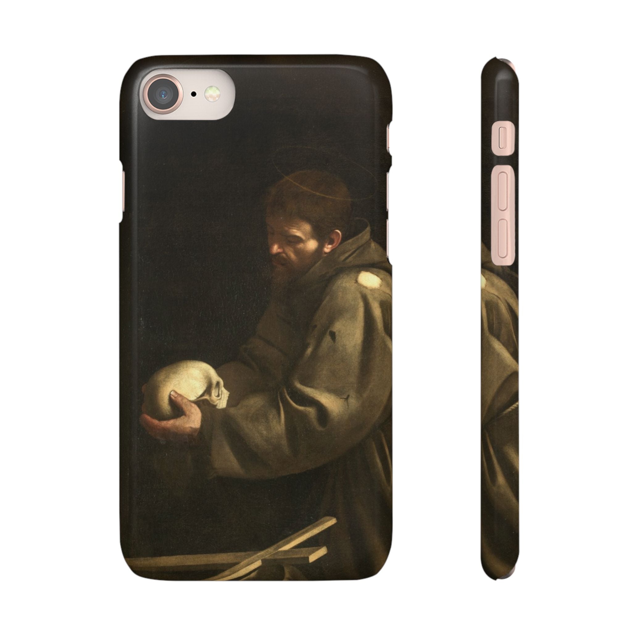 San Francesco in meditazione by Caravaggio - iPhone Slim Case