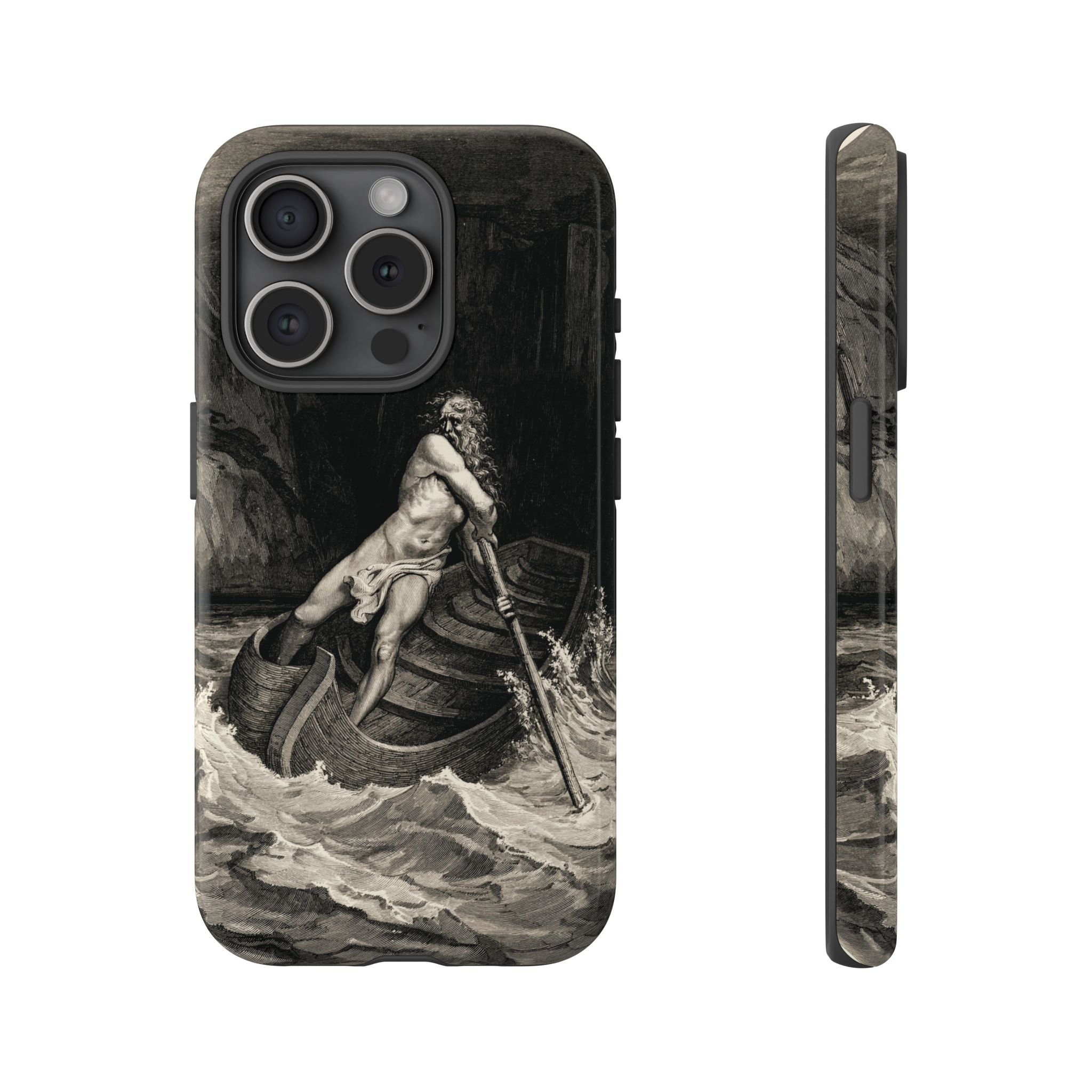 Canto III - Charon by Gustave Doré - iPhone Tough Case