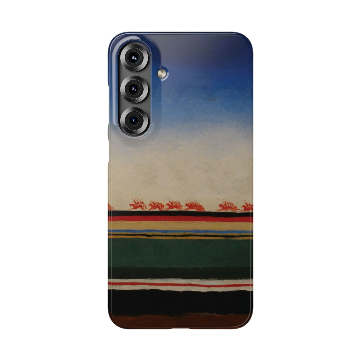 Red Cavalry Riding by Kazimir Malevich - Samsung Slim Case
