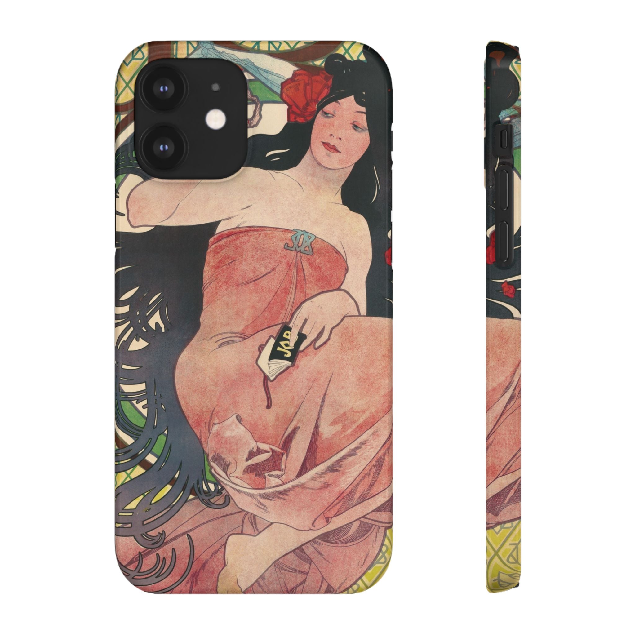 JOB by Alphonse Mucha - iPhone Slim Case