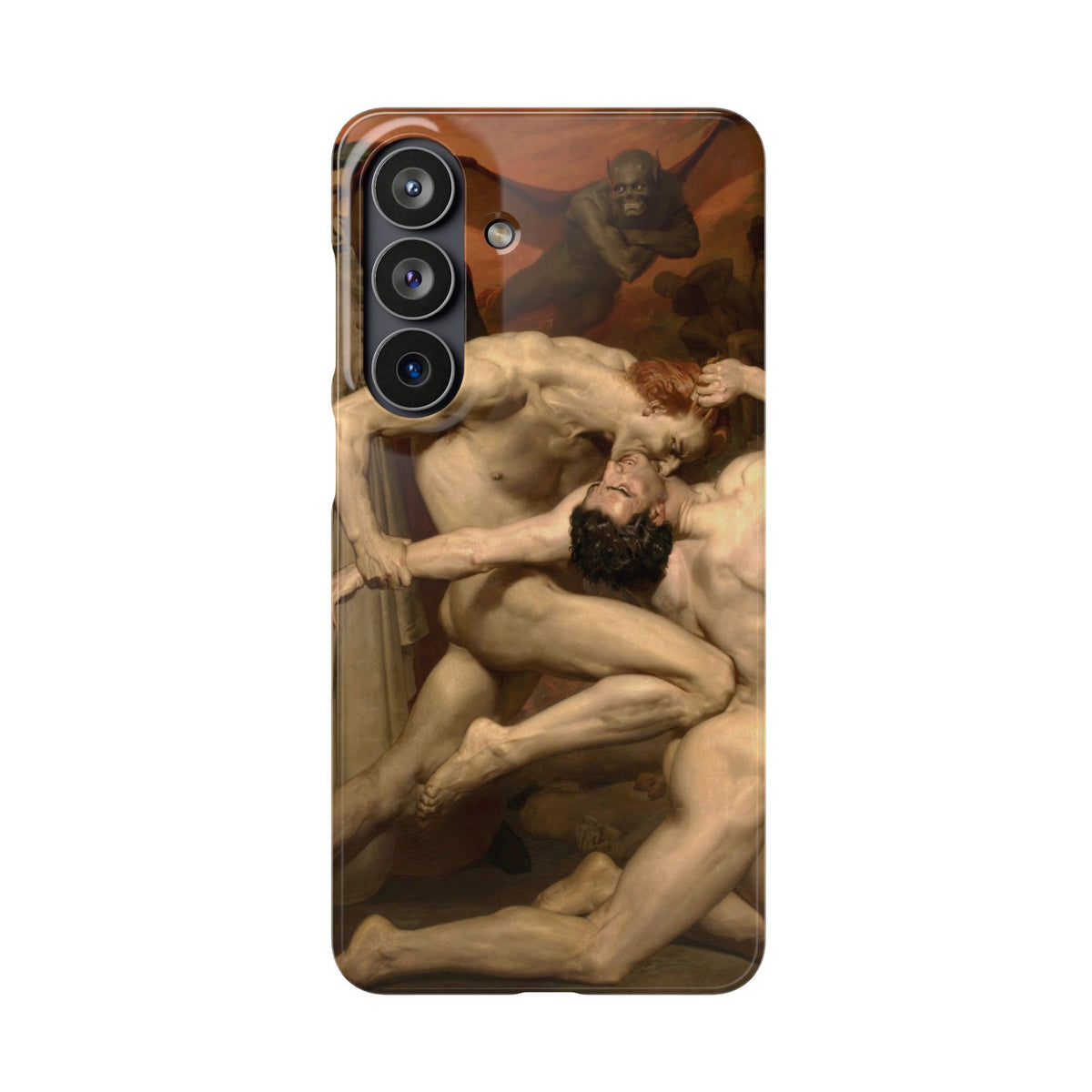 Dante and Virgile by William Bouguereau - Samsung Slim Case