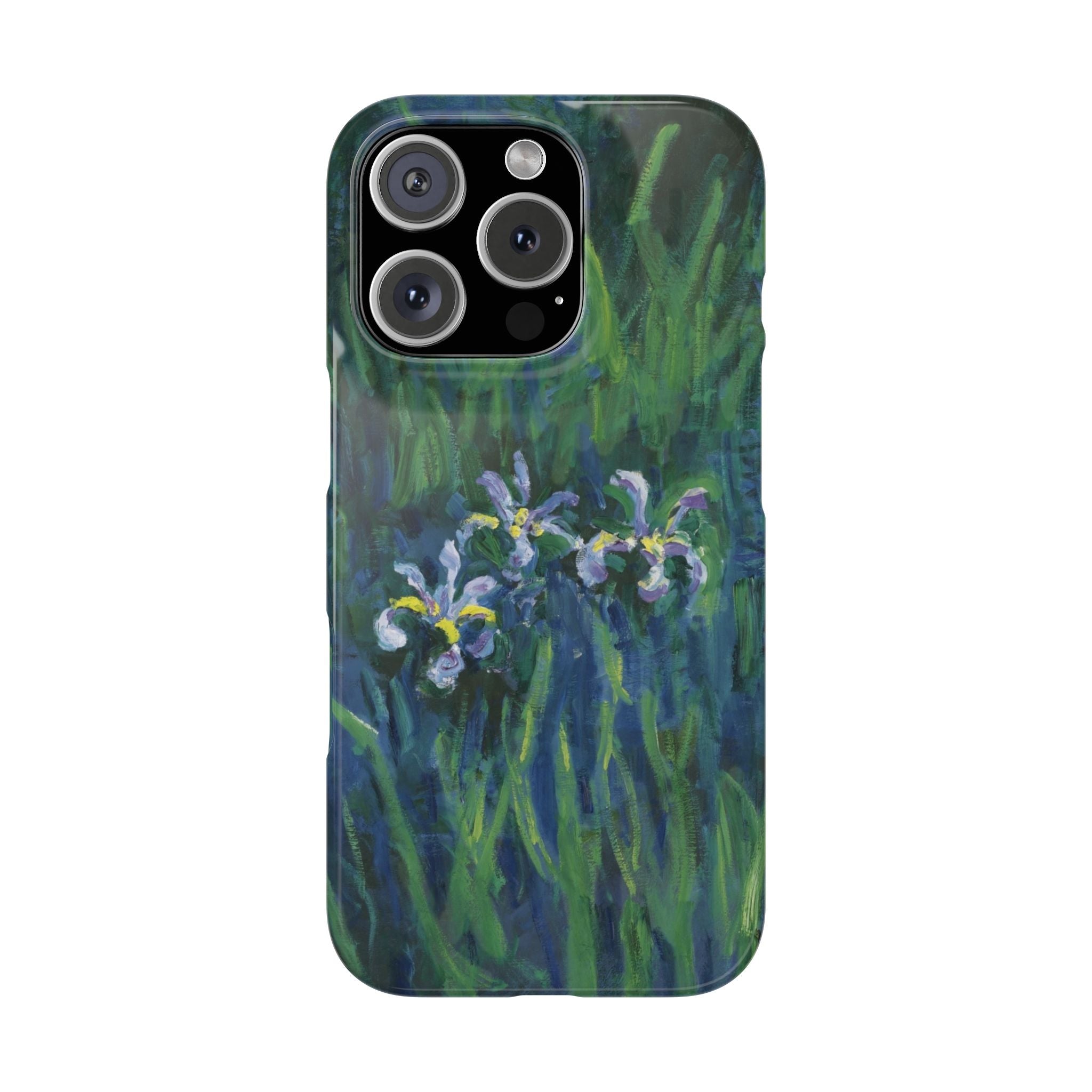Irises by Claude Monet - iPhone Slim Case