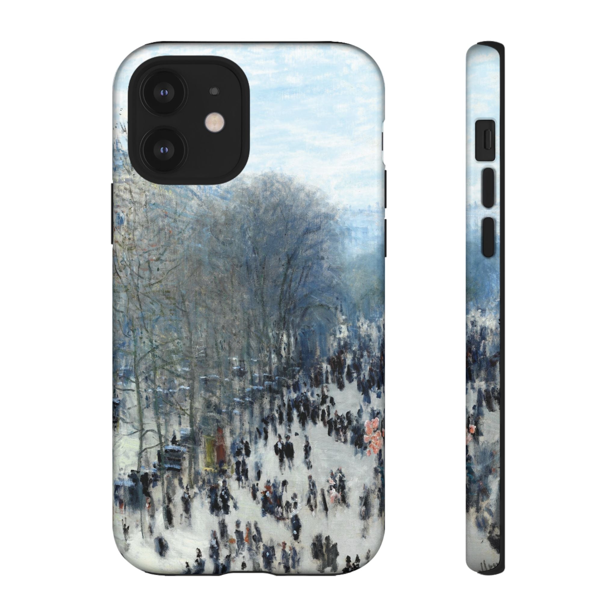 Boulevard des Capucines by Claude Monet - iPhone Tough Case