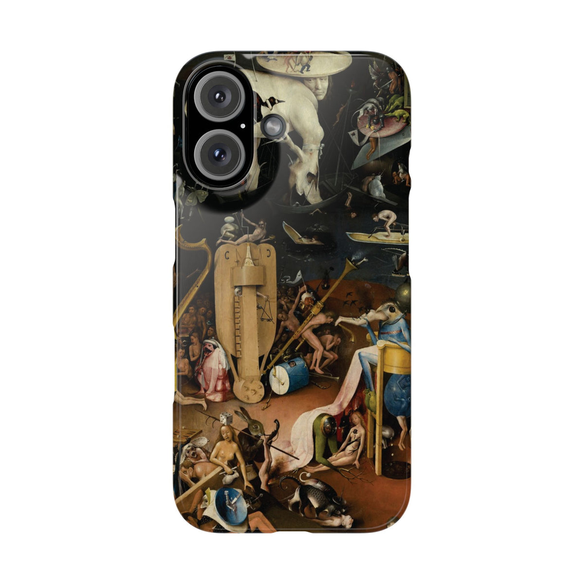 The Garden of Earthly Delights by Hieronymus Bosch - iPhone Slim Case