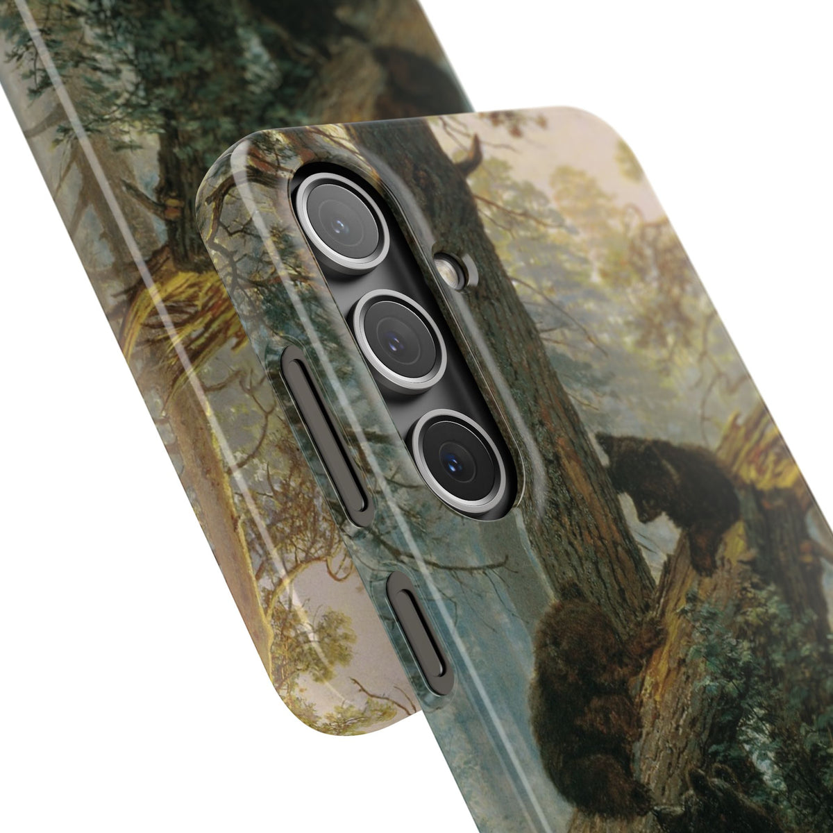Morning in a Pine Forest by Ivan Ivanovich Shishkin - Samsung Slim Case
