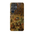 The Fight Between Carnival and Lent by Pieter Bruegel the Elder - Samsung Slim Case