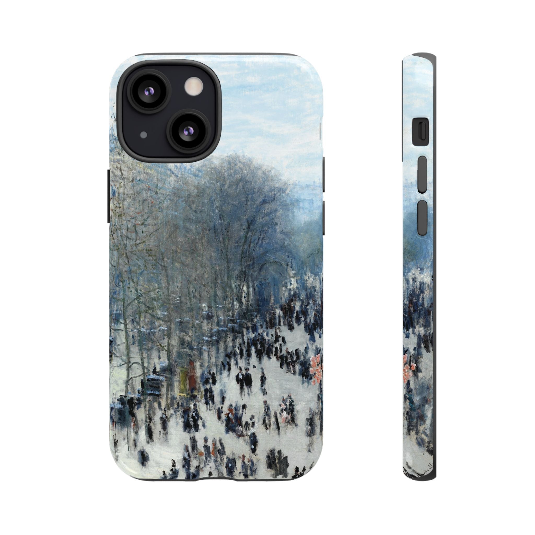 Boulevard des Capucines by Claude Monet - iPhone Tough Case