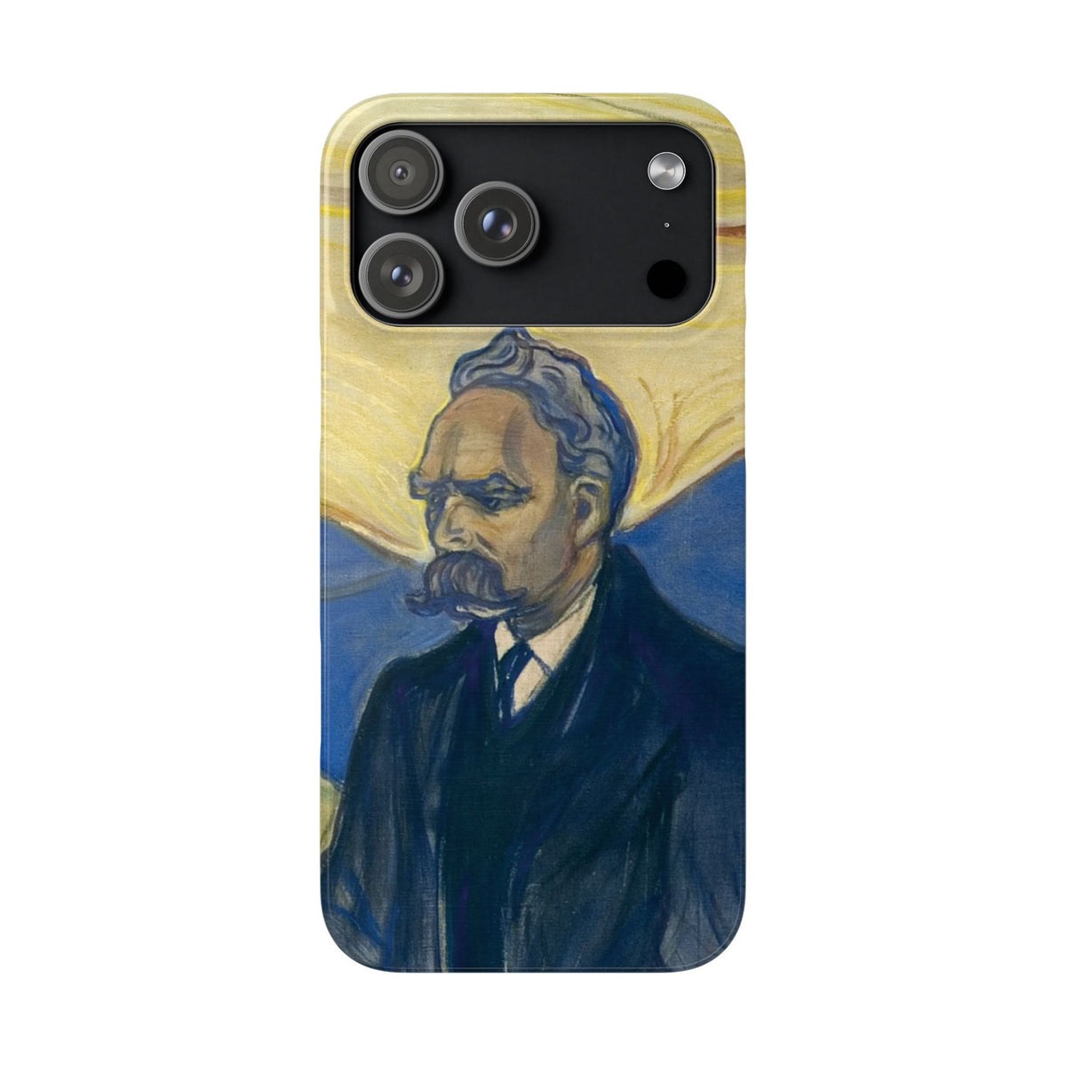Portrait of Friedrich Nietzsche by Edvard Munch - iPhone Slim Case
