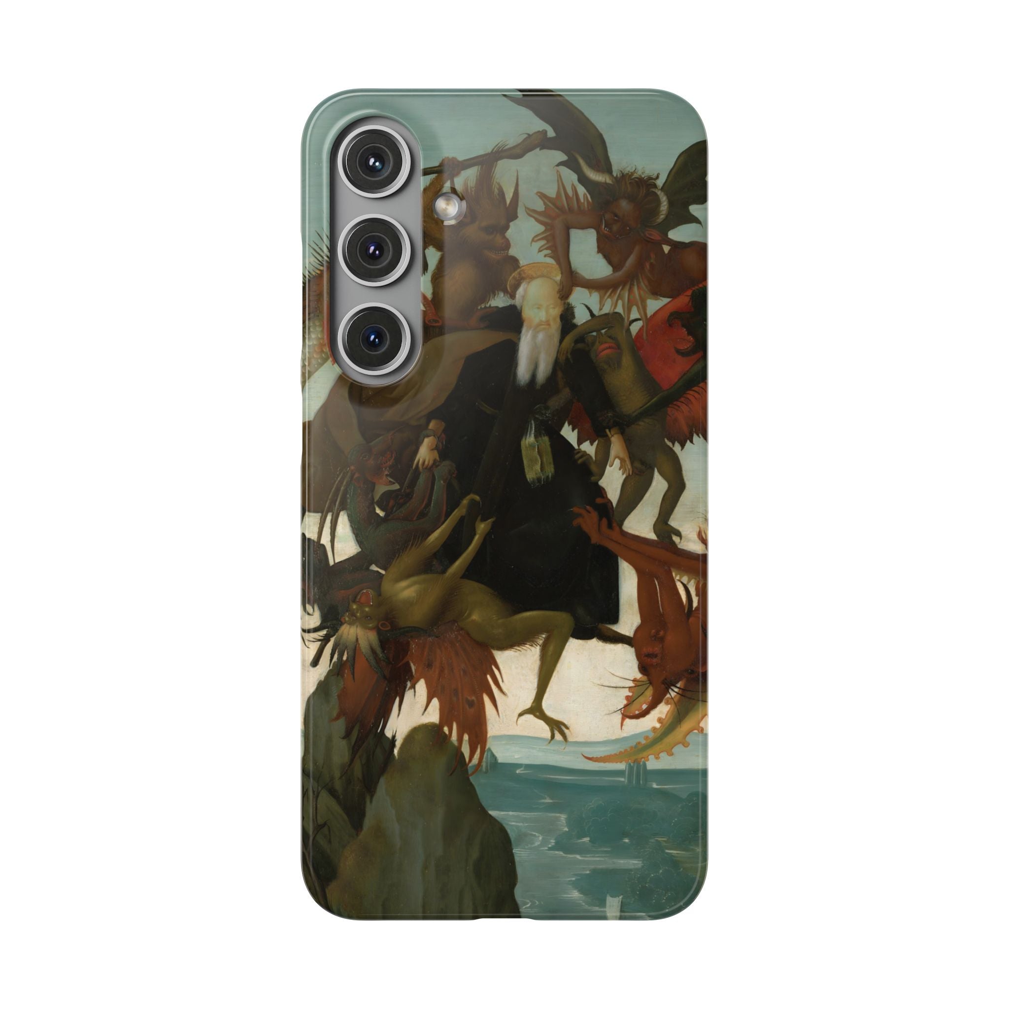 The Torment of Saint Anthony by Michelangelo - Samsung Slim Case