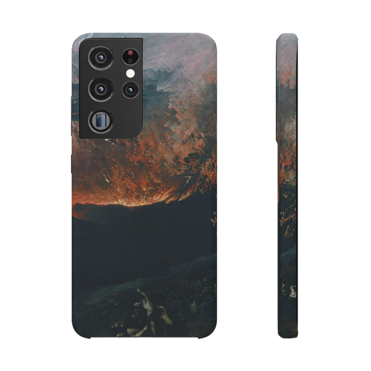 The Great Day of His Wrath by John Martin - Samsung Slim Case