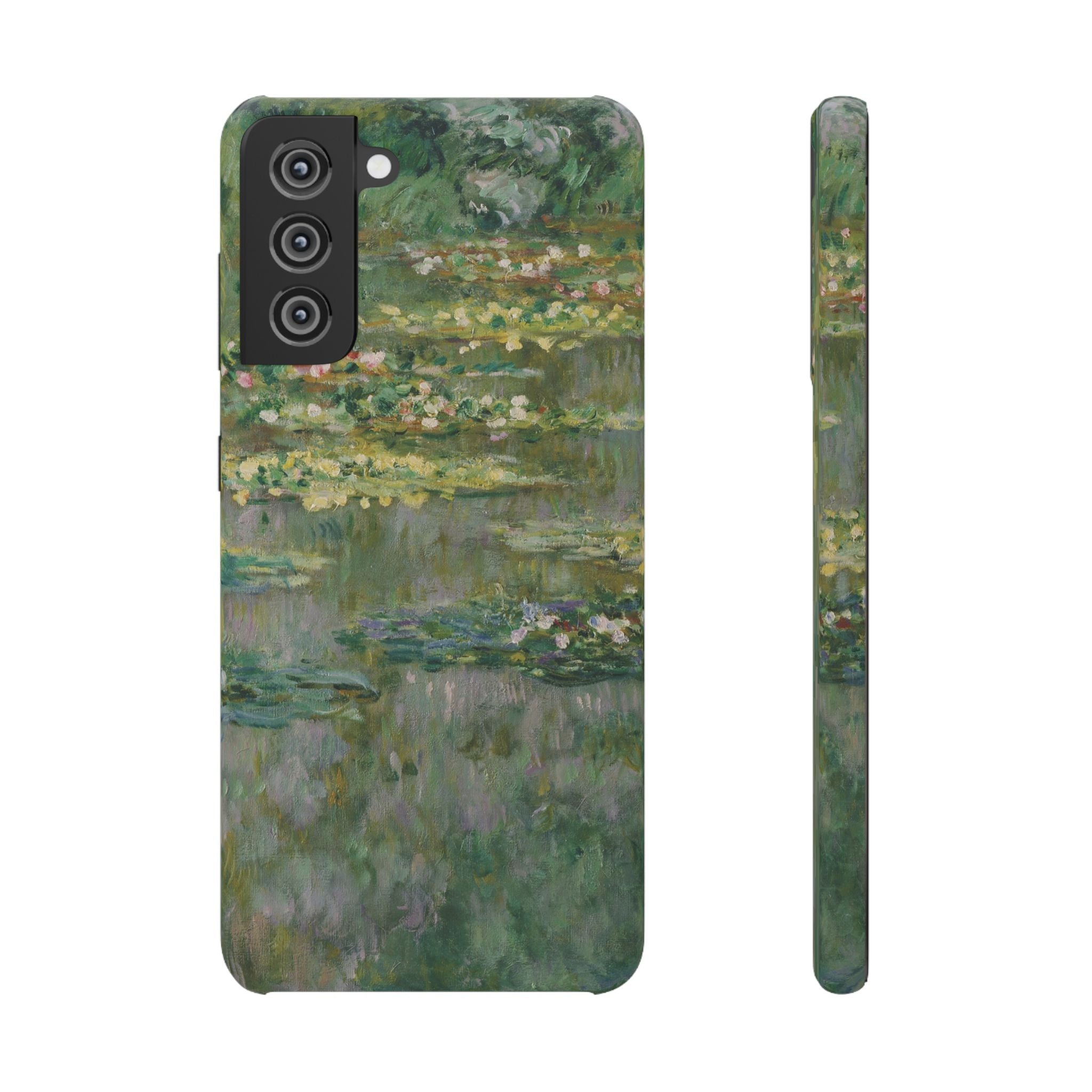 Le Bassin des Nymphéas by Claude Monet - Samsung Slim Case