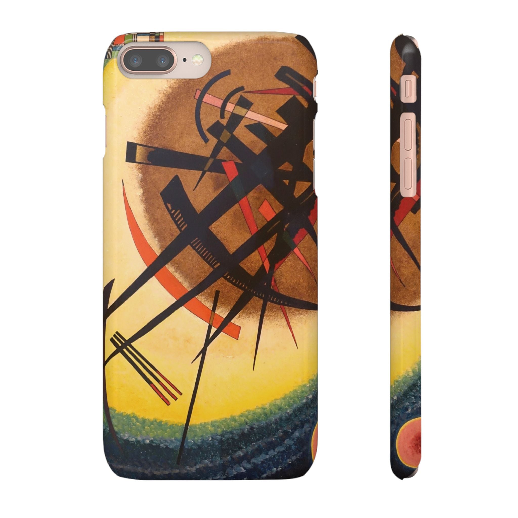 In the Bright Oval by Vasily Kandinsky - iPhone Slim Case