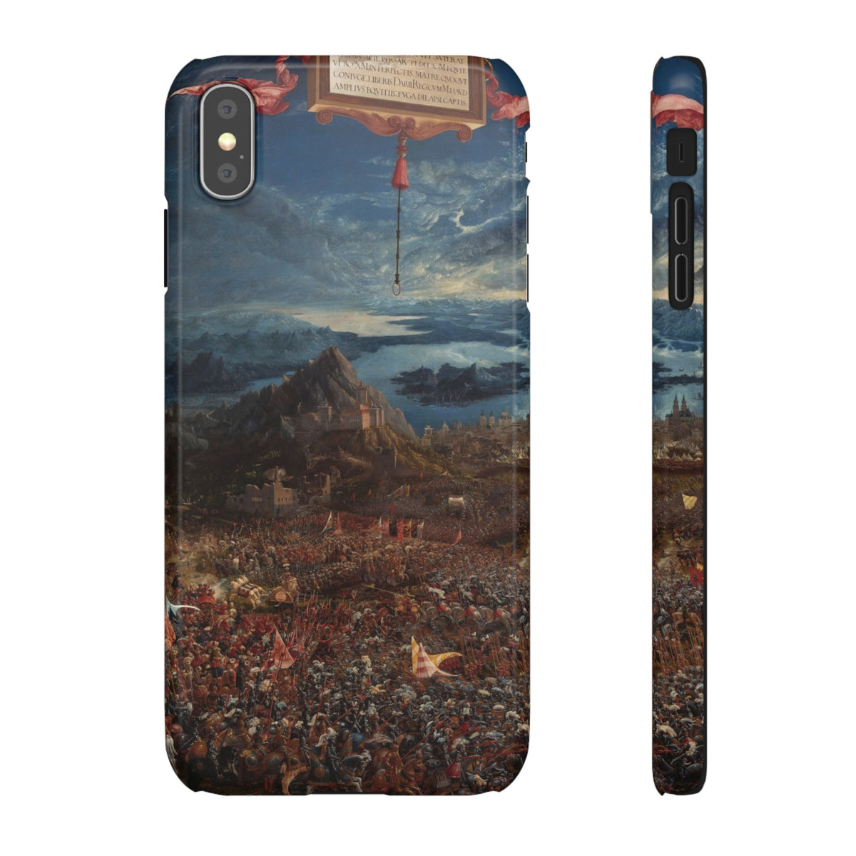 The Battle of Alexander at Issus by Albrecht Altdorfer - iPhone Slim Case