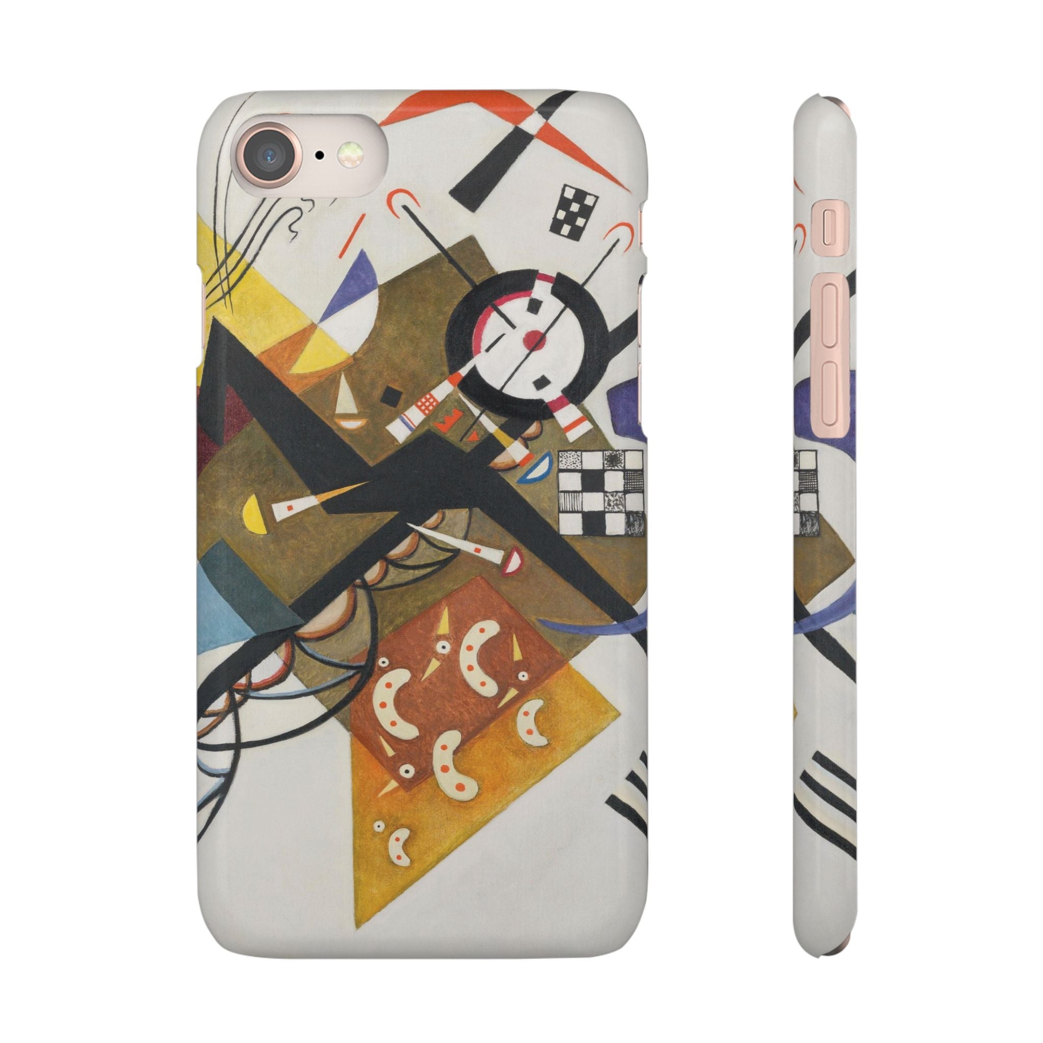 On White II by Vasily Kandinsky - iPhone Slim Case