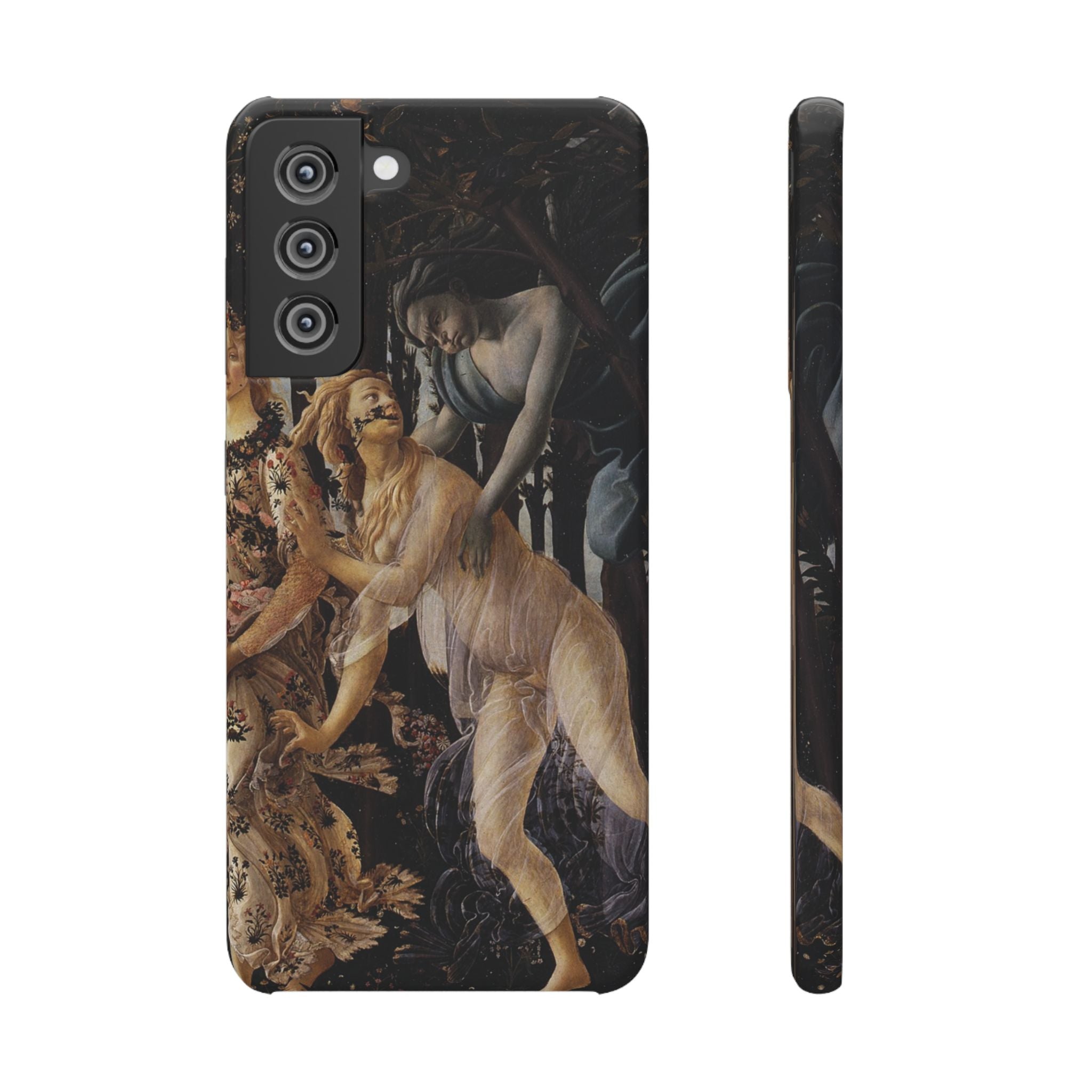 Flora and Zephyr from Primavera by Sandro Botticelli - Samsung Slim Case
