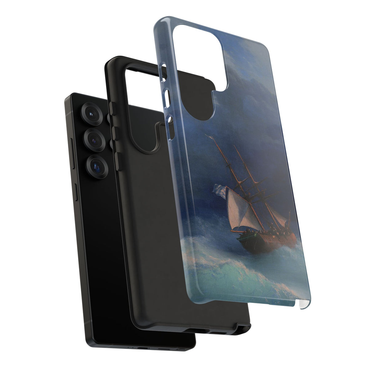 Along the Coast by Ivan Aivazovsky - Samsung Tough Case