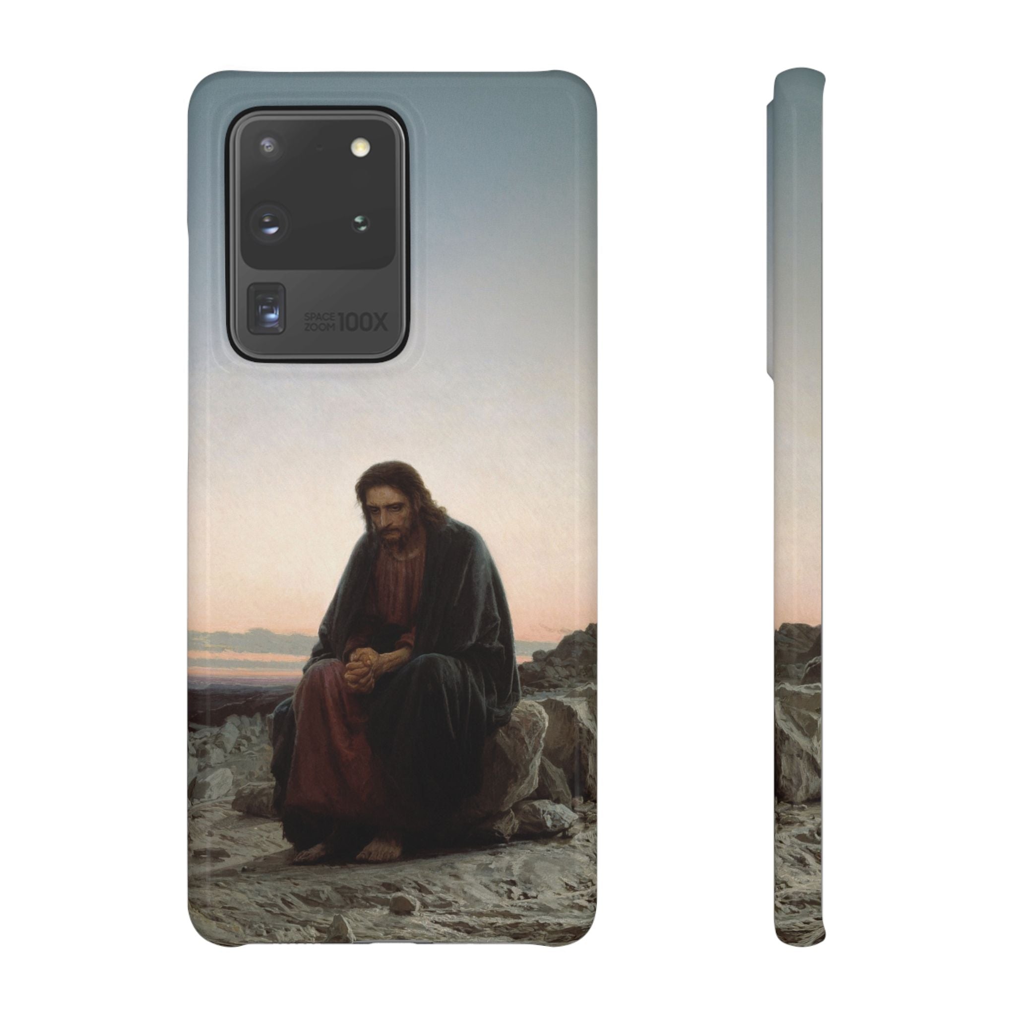 Christ in the Desert by Ivan Kramskoy - Samsung Slim Case