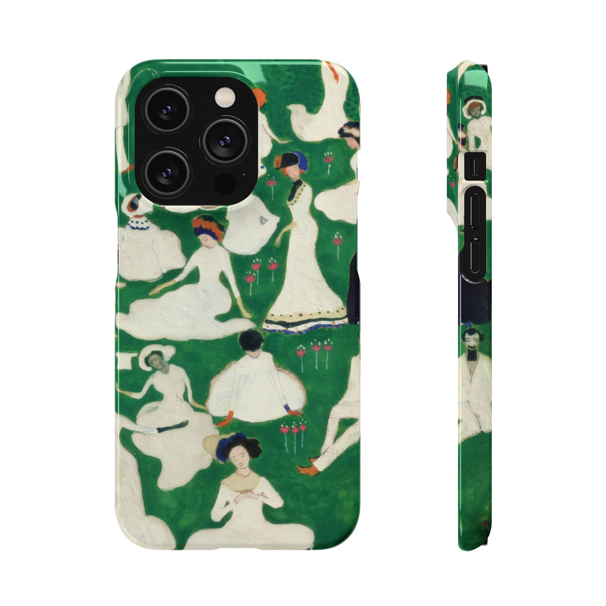 Rest Society in Top Hats by Kazimir Malevich - iPhone Slim Case