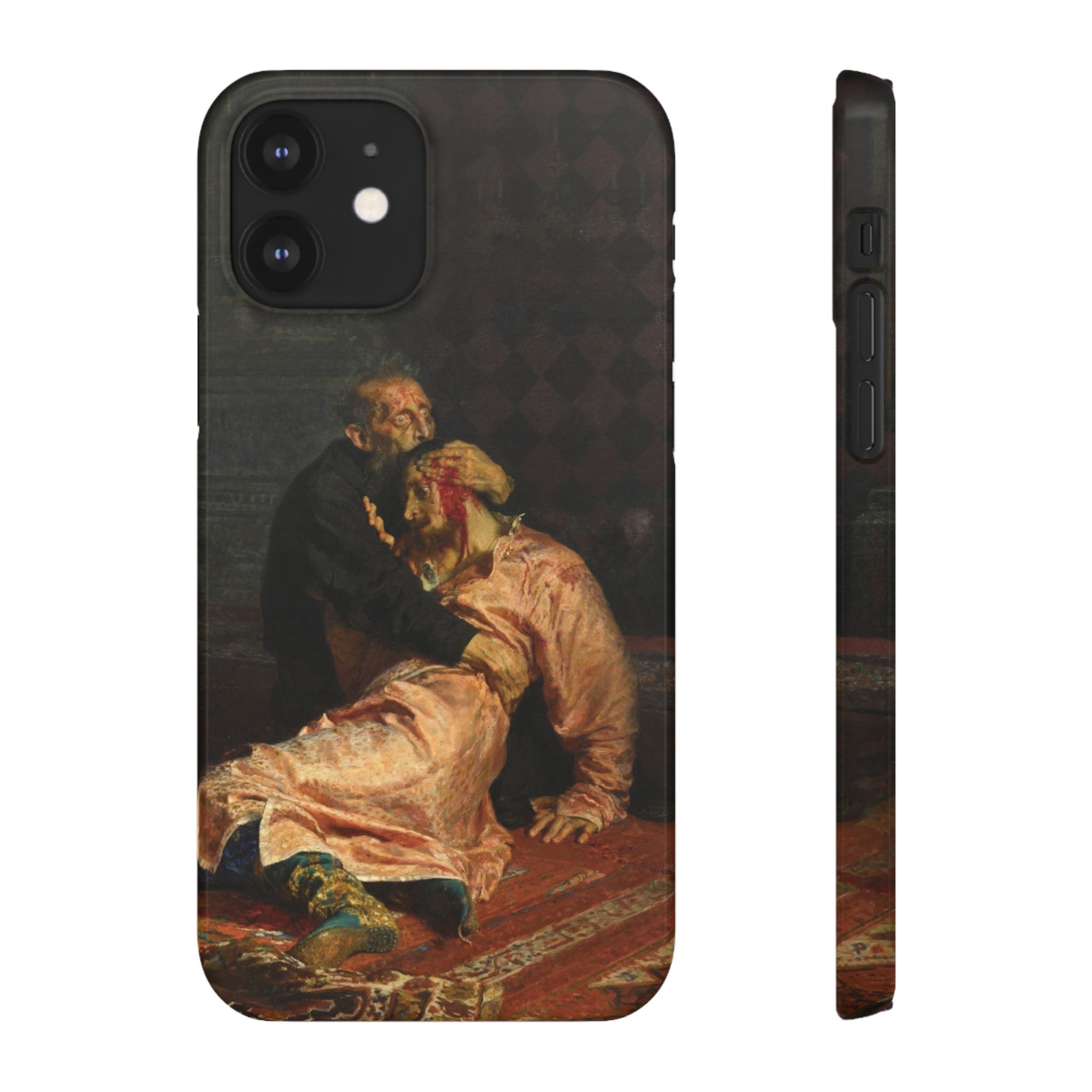 Ivan the Terrible and His Son by Ilya Repin - iPhone Slim Case