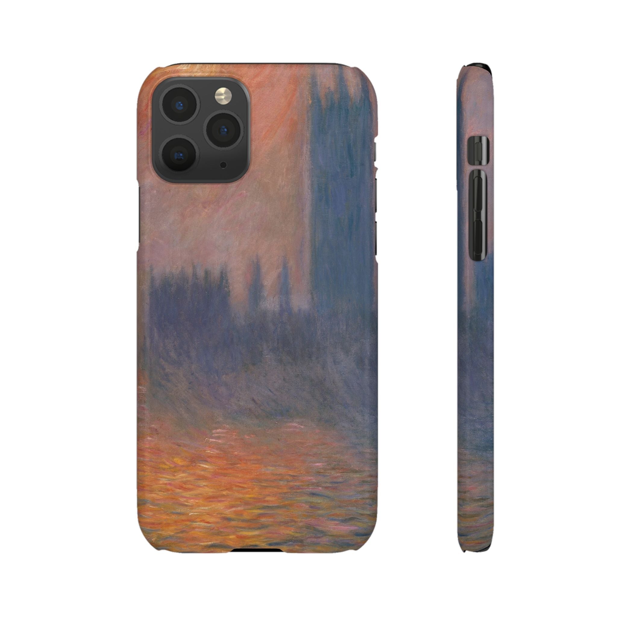 The Houses of Parliament Sunset by Claude Monet - iPhone Slim Case