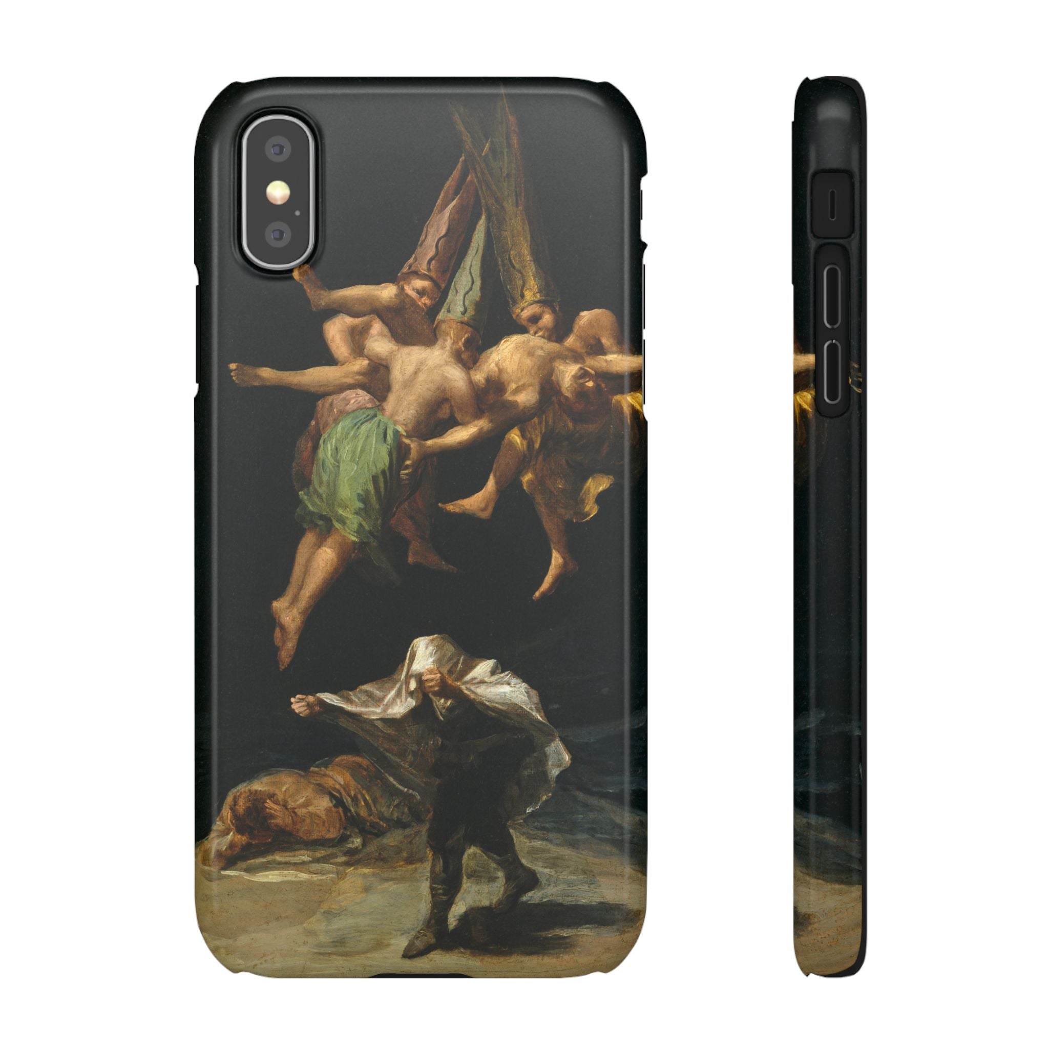 Witches’ Flight by Francisco de Goya - iPhone Slim Case