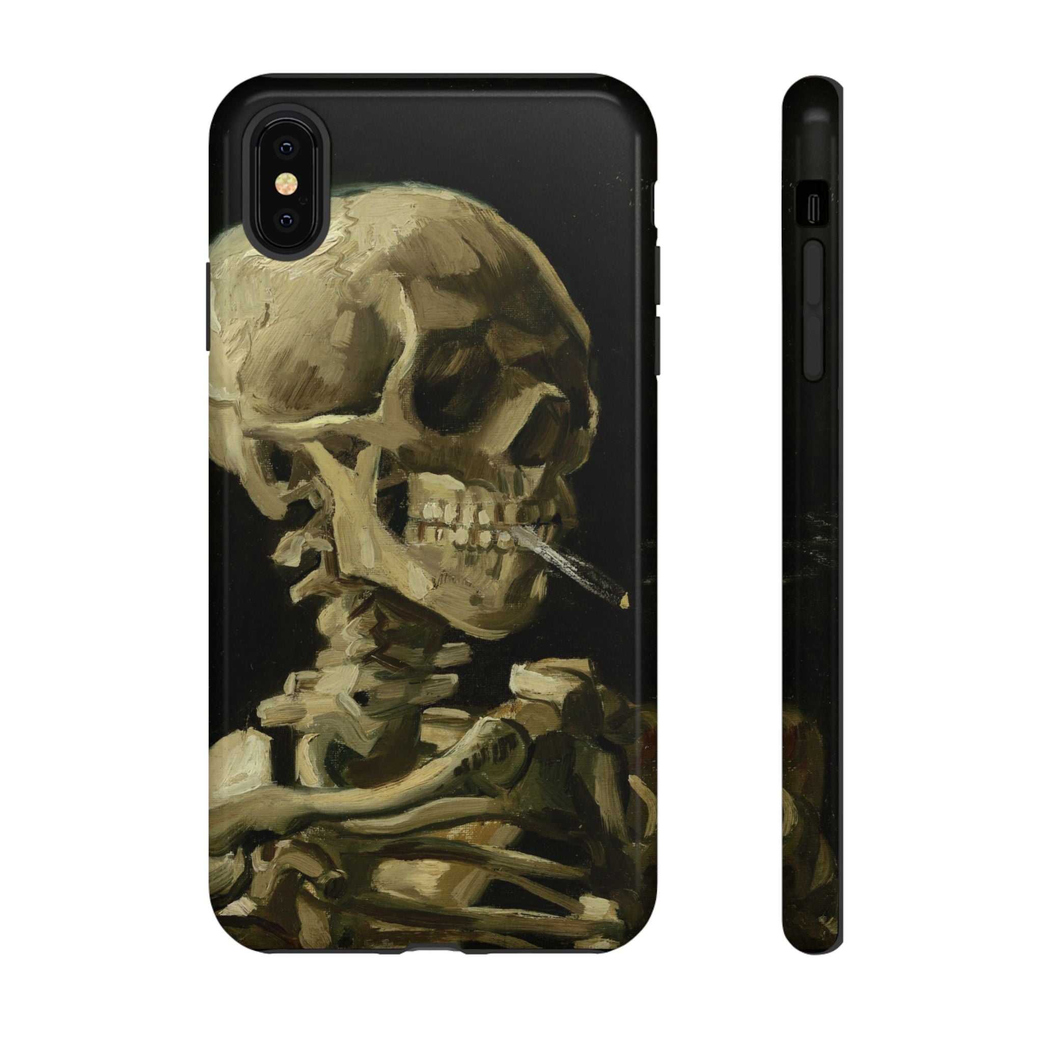 Head of a Skeleton with a Burning Cigarette by Vincent van Gogh - iPhone Tough Case