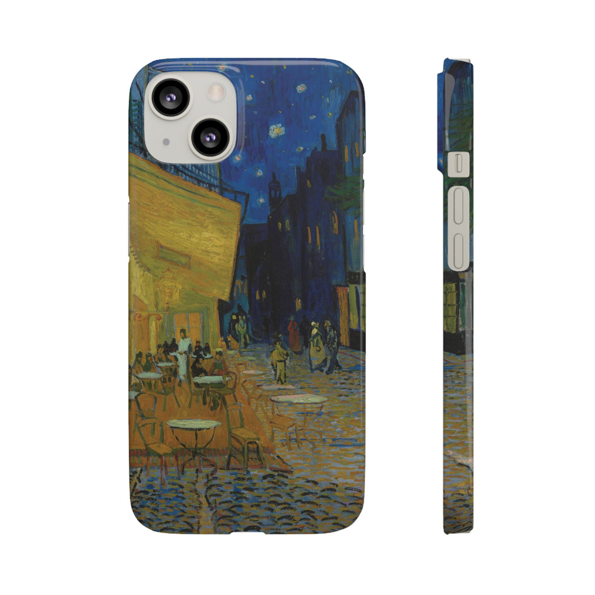 Café Terrace at Night by Vincent van Gogh - iPhone Slim Case