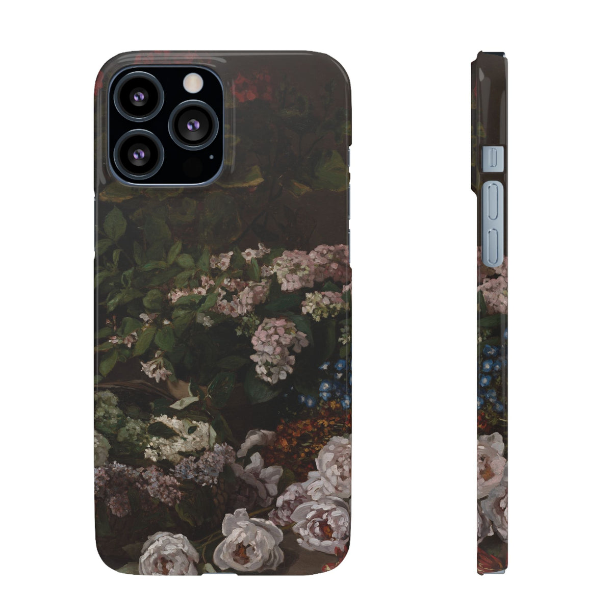 Spring Flowers by Claude Monet - iPhone Slim Case