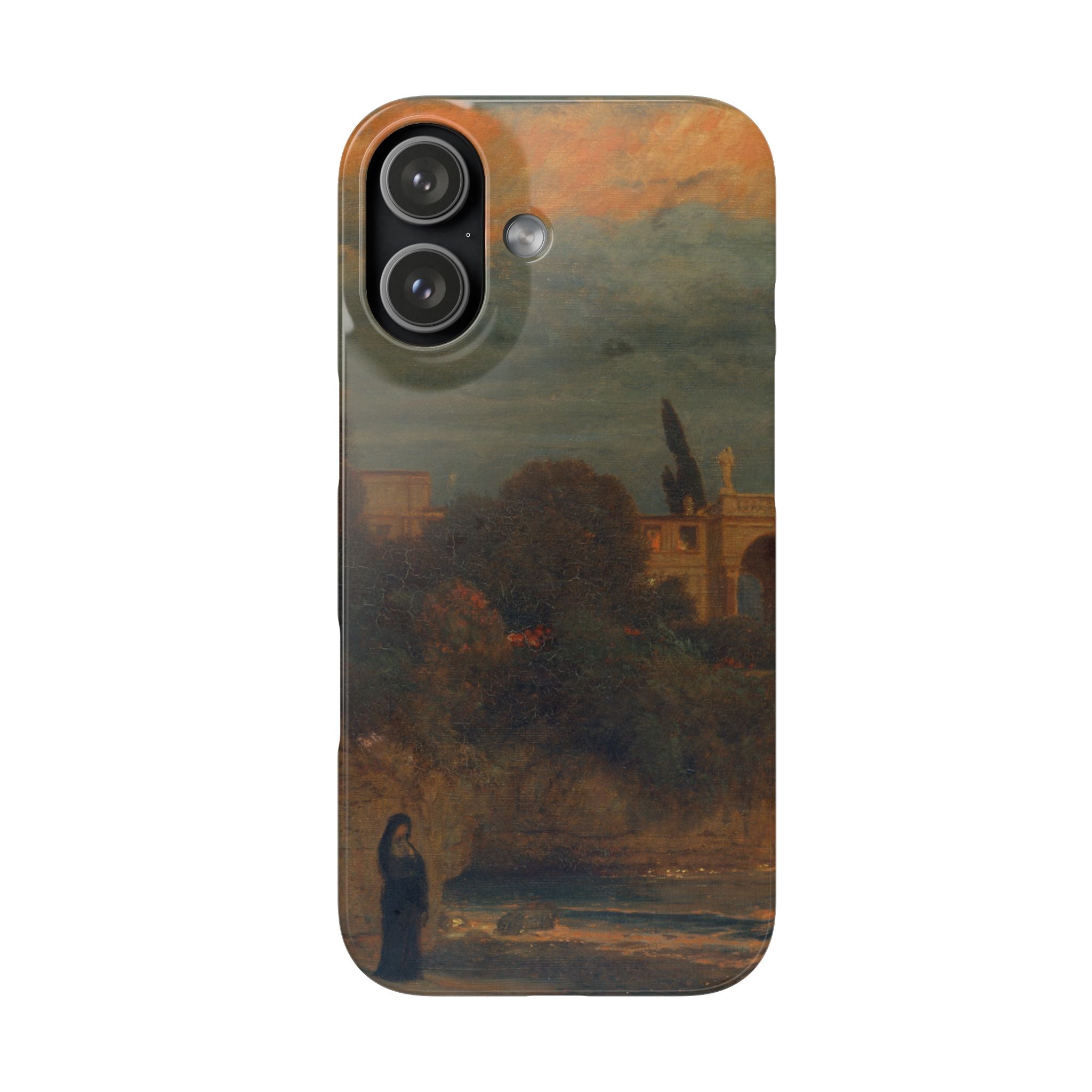 Villa by the Sea by Arnold Böcklin - iPhone Slim Case