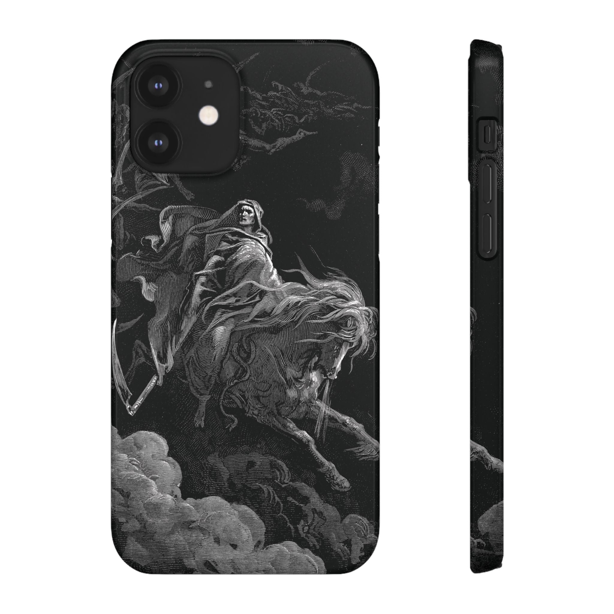 Death on the Pale Horse by Gustave Dore - iPhone Slim Case