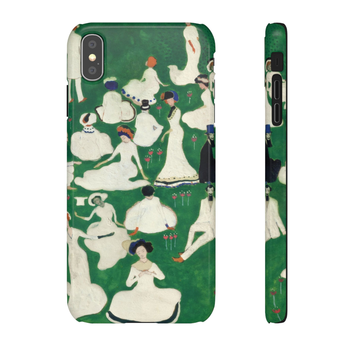 Rest Society in Top Hats by Kazimir Malevich - iPhone Slim Case