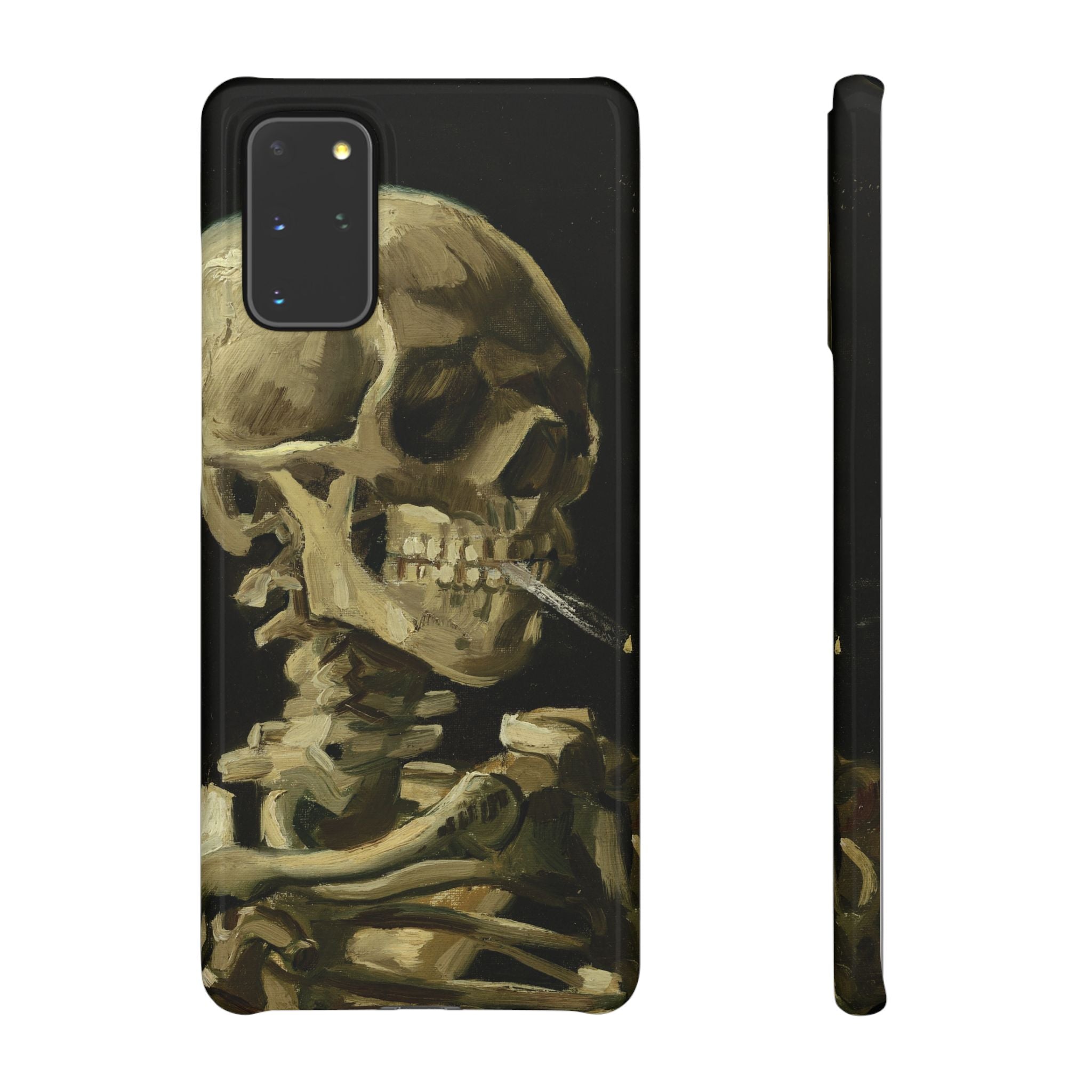 Head of a Skeleton with a Burning Cigarette by Vincent van Gogh - Samsung Slim Case