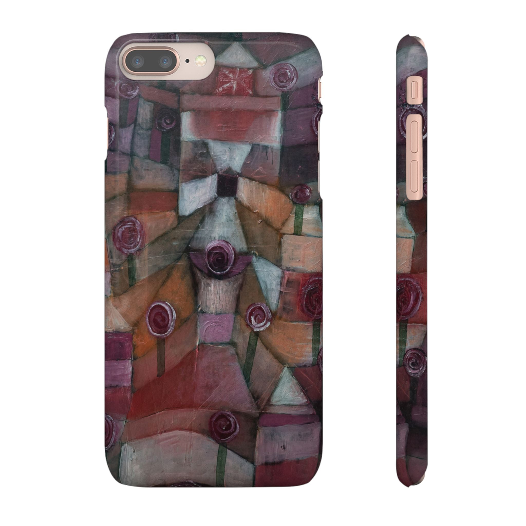 Rose Garden by Paul Klee - iPhone Slim Case