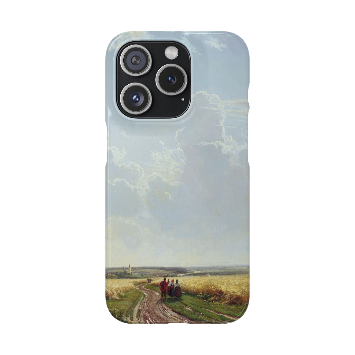 Midday in the Neighbourhood of Moscow by Ivan Ivanovich Shishkin - iPhone Slim Case