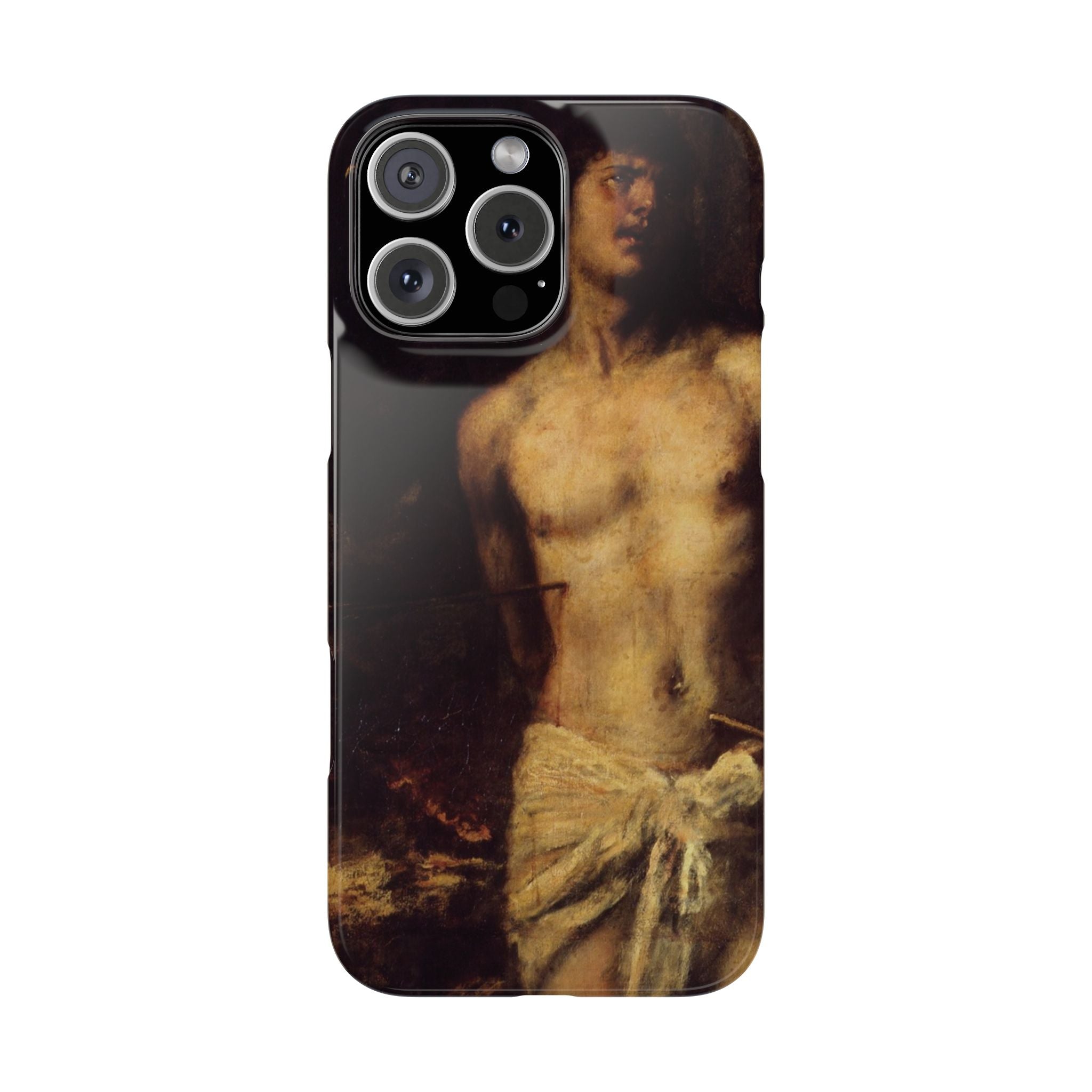 Saint Sebastian by Titian - iPhone Slim Case